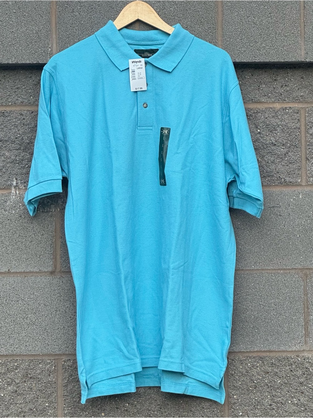 Men’s Deadstock Montgomery Wards Vintage 90’s Hill & Archer Polo Shirt Large